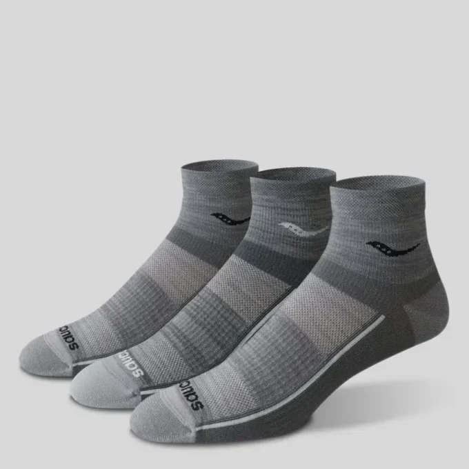 Calcetines Inferno Ultralight Quarter, paquete de 3