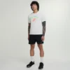 Camiseta de mangas cortas con gráfico de cronómetro