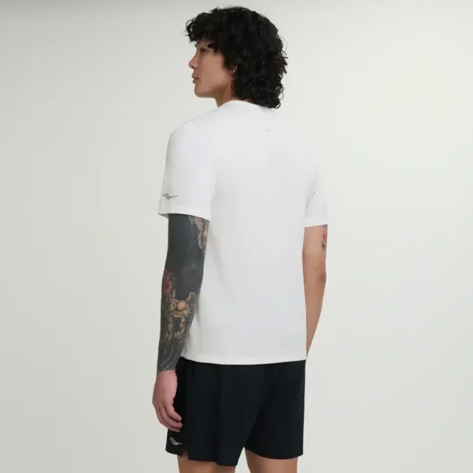Camiseta de mangas cortas con gráfico de cronómetro