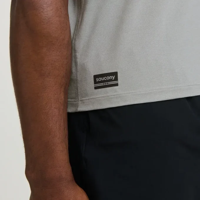 Camiseta de mangas cortas con gráfico de cronómetro