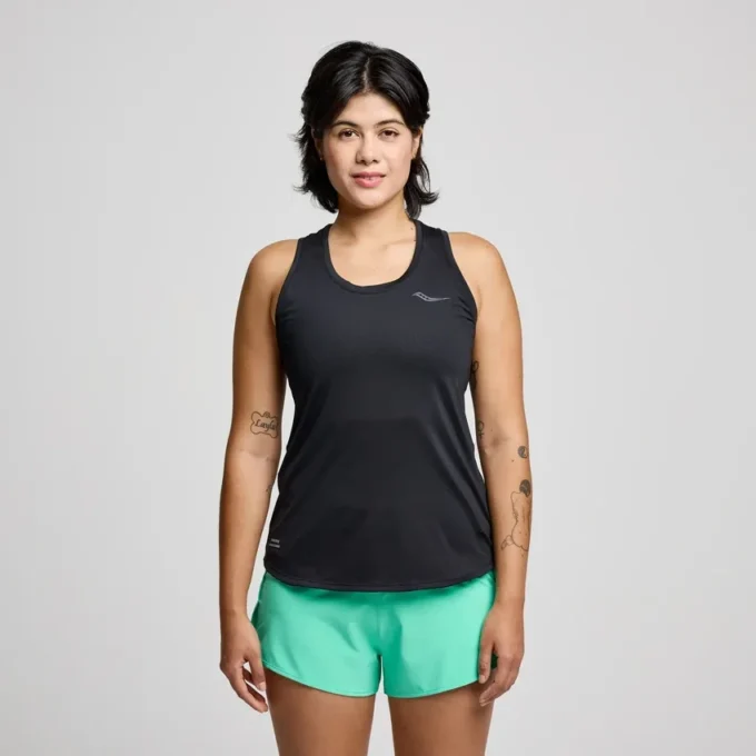 Camiseta de tirantes con cronómetro para mujer