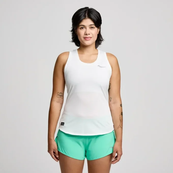Camiseta de tirantes con cronómetro para mujer