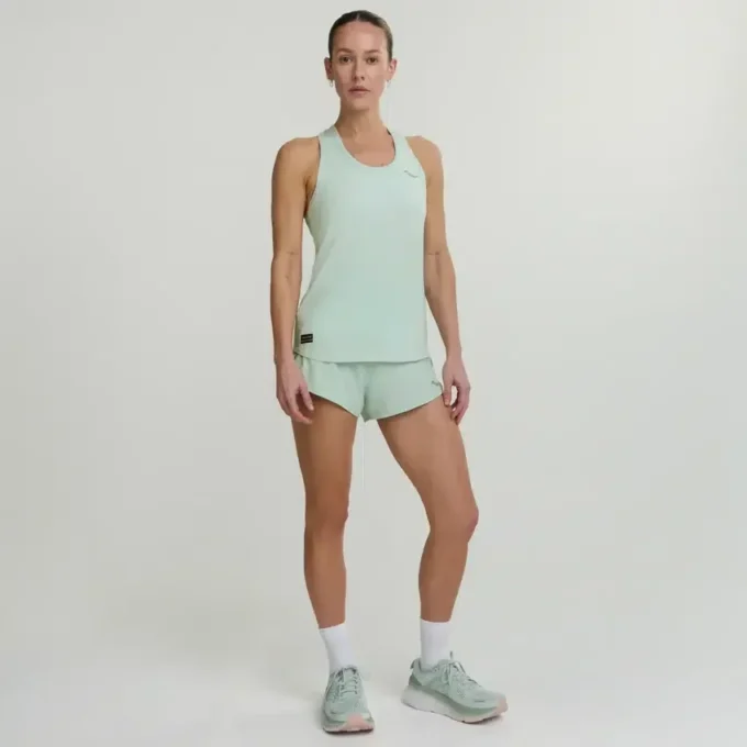 Camiseta de tirantes con cronómetro para mujer